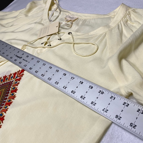 NWT Perch by Blu Pepper Western Bohemian Fringe Top Size 2XL #1327 - Picture 12 of 13